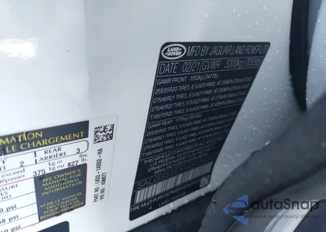 2021 Land Rover Range Rover P525 Westminster из США, поврежденный, VIN SALGS5SEXMA436877